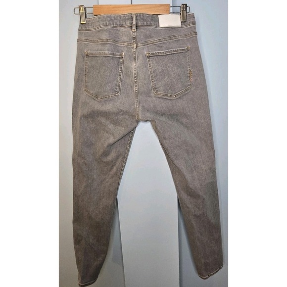 Scotch & Soda La Bohemienne Mid Rise Skinny Jeans 30/32 Grey - Picture 2 of 14